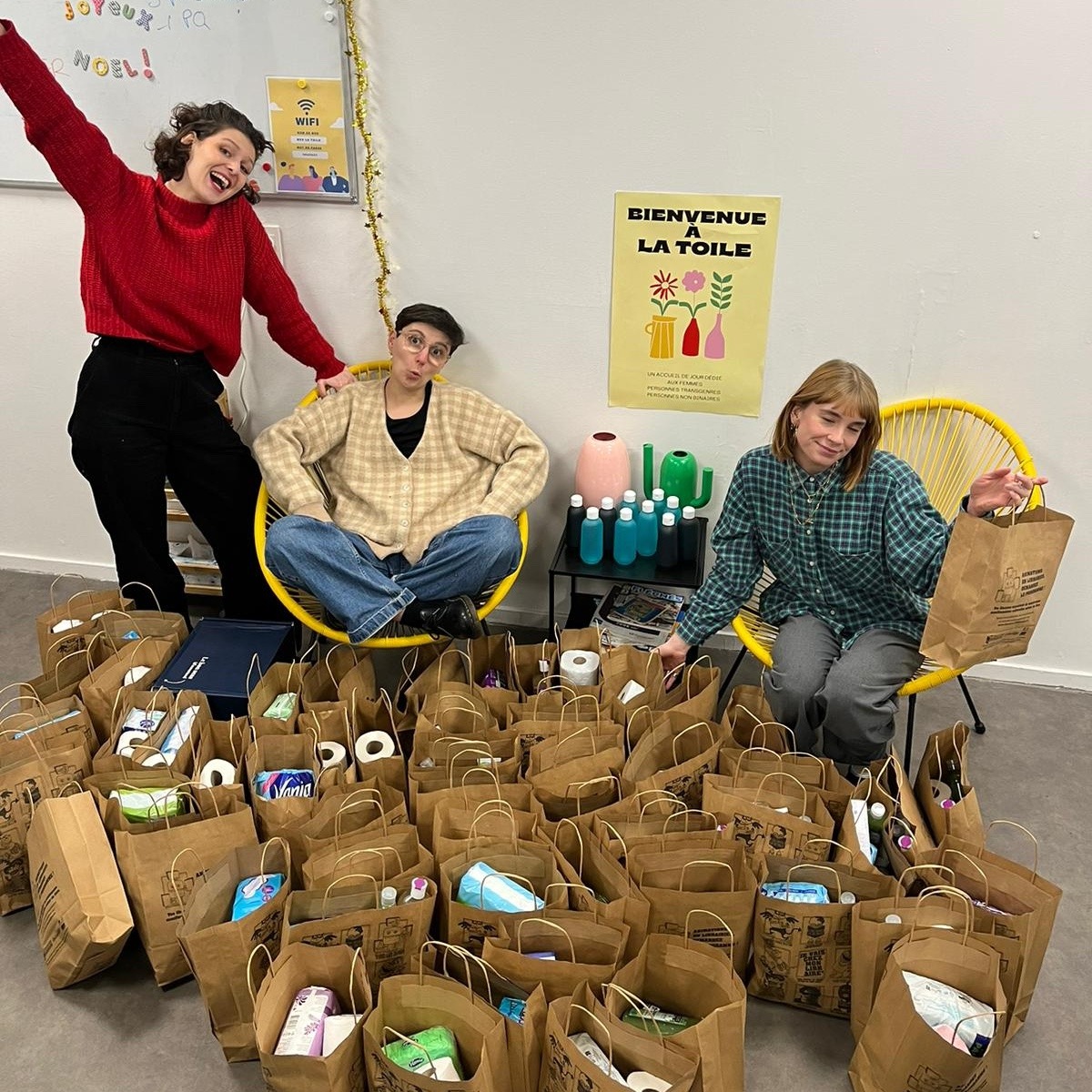 Accueillez des femmes et des personnes en minorités de genre dans le besoin